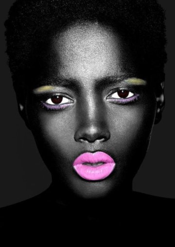 artistic-black-girl-fashion-makeup-model-Favim.com-196959
